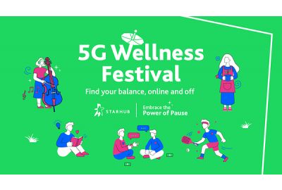 StarHub's Biggest-Ever 5G Wellness Festival Invites Singapore to Press Pause