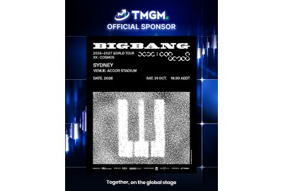TMGM Named Official Financial Online Trading Sponsor of BIGBANG 2026-2027 WORLD TOUR <XX : COSMOS> in Sydney