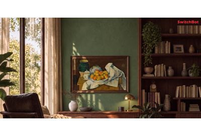 SwitchBot Launches AI Art Frame 2 with Full-Color E Ink and Personalized Art