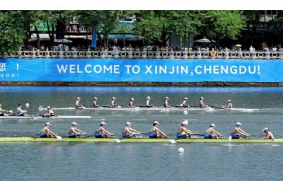 2025 Chengdu Open Rowing Regatta held in Xinjin