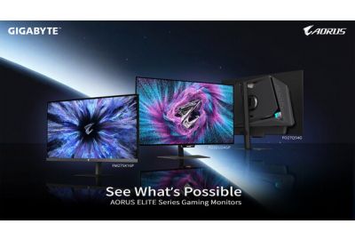 GIGABYTE Introduces the AORUS ELITE Series Gaming Monitor Across OLED and Mini LED Technologies