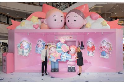 香港海港城攜手泰國情侶檔藝術家 Sundae Kids 打造 「Threads of Love」暖心聖誕藝術企劃，傳遞節日溫暖