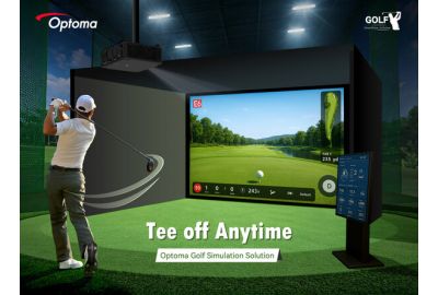 Optoma Swings Big into Golf Simulation with Immersive Projection Technology