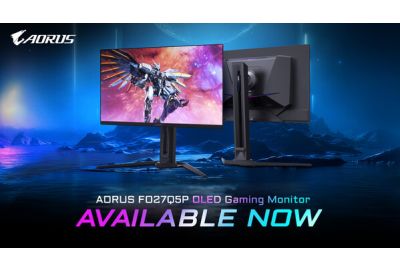 GIGABYTE Announces Availability of 27" QD-OLED Gaming Monitor AORUS FO27Q5P Featuring 500Hz Refresh Rate