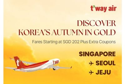 Discover Korea's Golden Autumn: T'way Air's Seasonal Deals from Singapore