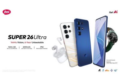 itel Launches Durable Curved Display Smartphone Super 26 Ultra: A Breakthrough of A Unbeatable Performance and accessible AI for Masses