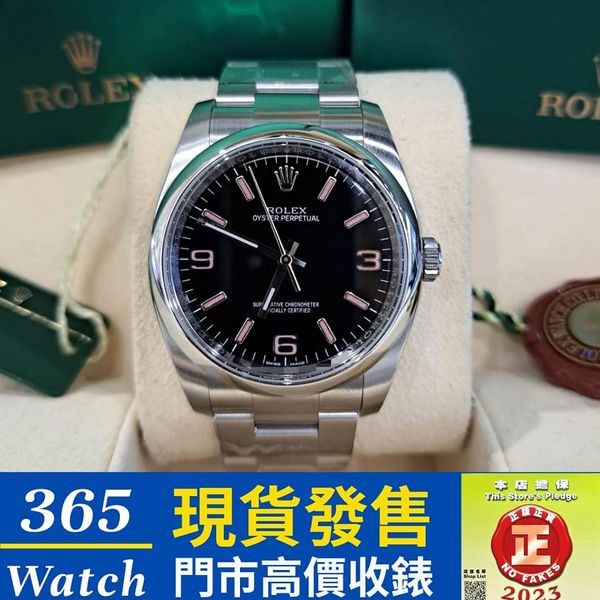 ROLEX OYSTER PERPETUAL 116000-70200-BLACK-369