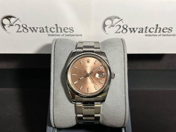 ROLEX OYSTER PERPETUAL DATE 115200-72190-PINK