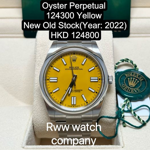 ROLEX OYSTER PERPETUAL 124300-0004