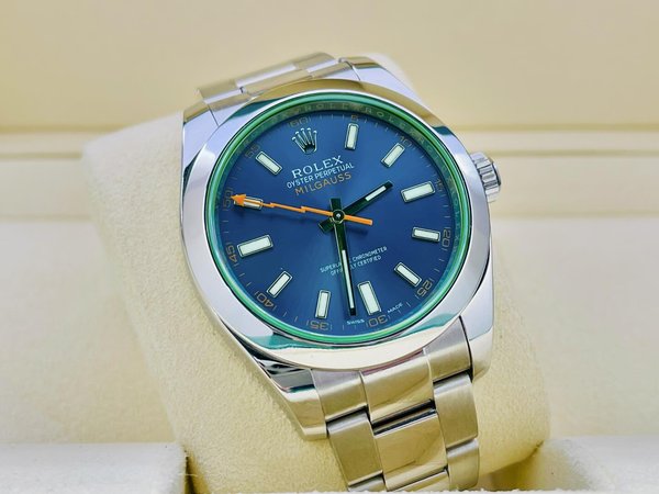 ROLEX MILGAUSS 116400V 72400 Watch God International Luxury Watch Offer Listing