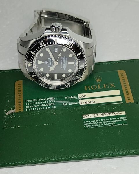 ROLEX SEA DWELLER 116660 98210 Watch God International Luxury Watch Offer Listing