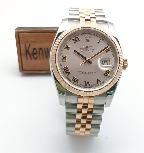 ROLEX DATEJUST 116231-63601-RG-ROMAN