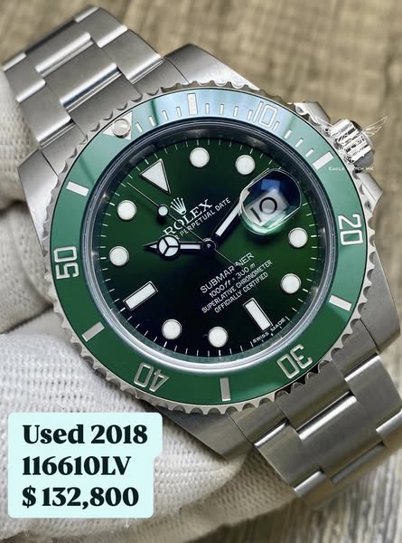 ROLEX SUBMARINER 116610LV-0002