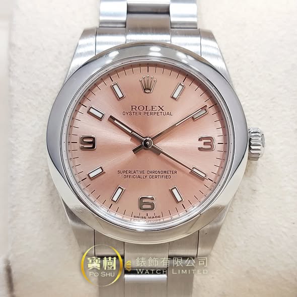 ROLEX OYSTER PERPETUAL 114200-70190-PINK-369