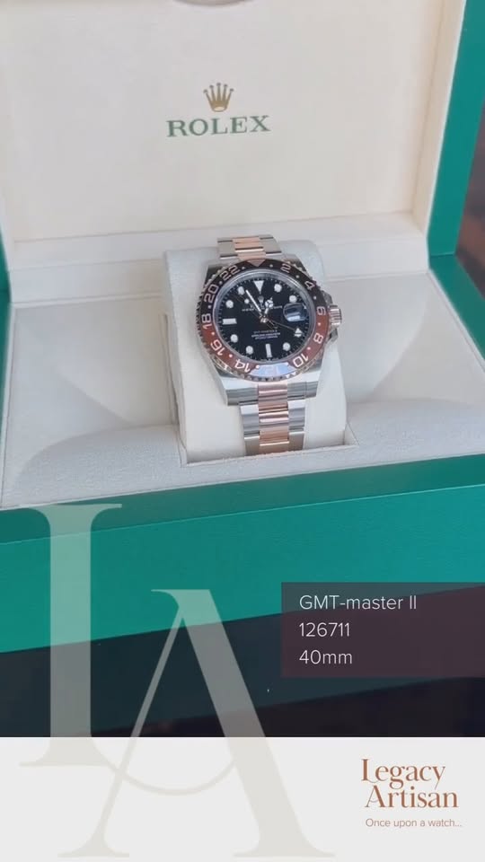 ROLEX GMT-MASTER II 126711CHNR-0002