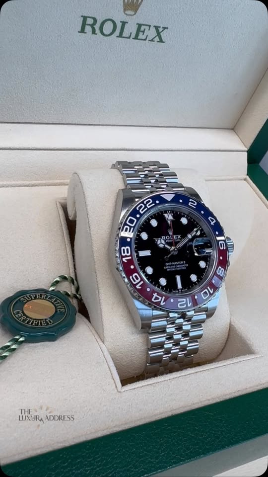 ROLEX GMT-MASTER II 126710BLRO-0001