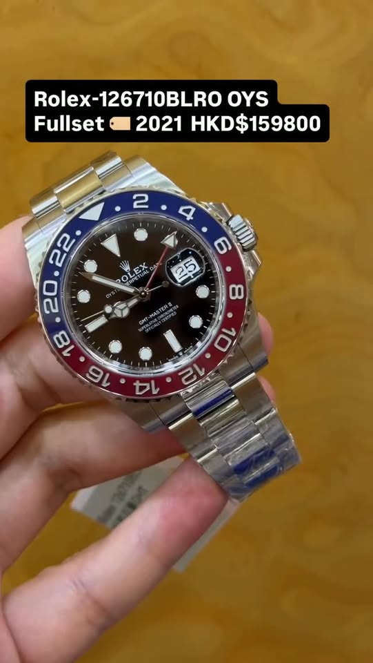ROLEX GMT-MASTER II 126710BLRO-0001