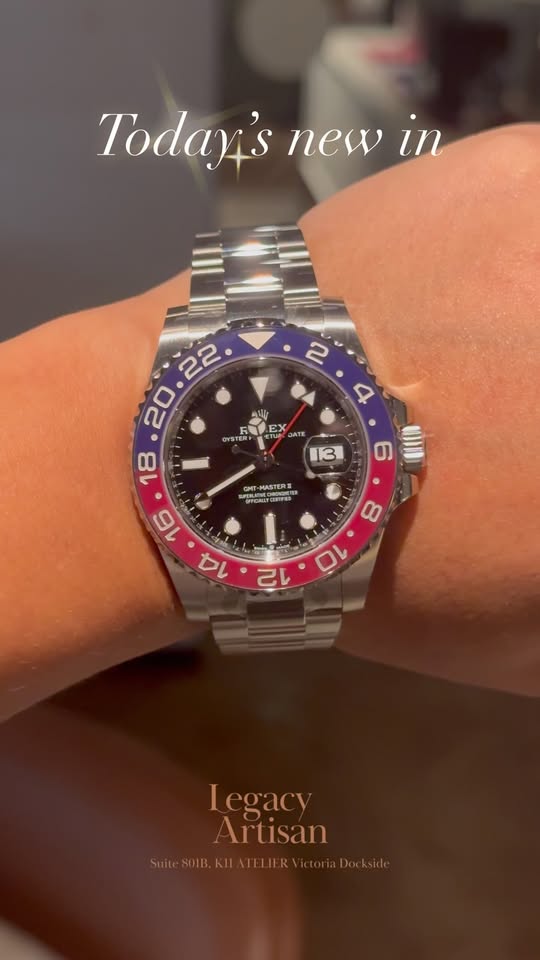 ROLEX GMT-MASTER II 126710BLRO-0001